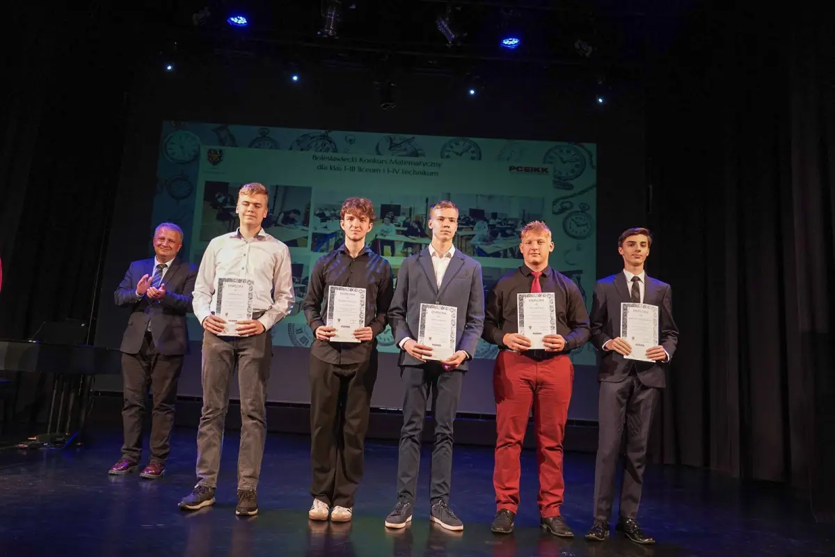Uroczystość w Teatrze Starym w Bolesławcu