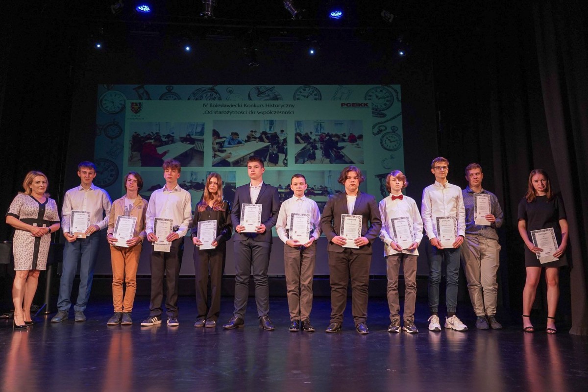 Uroczystość w Teatrze Starym w Bolesławcu