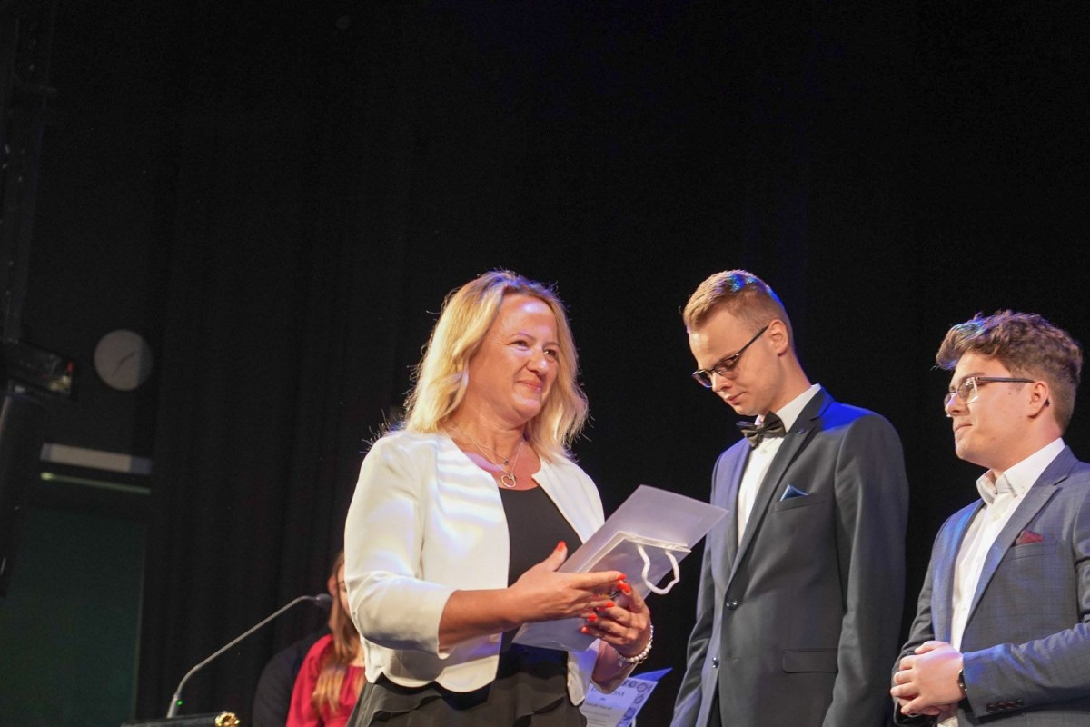 Uroczystość w Teatrze Starym w Bolesławcu