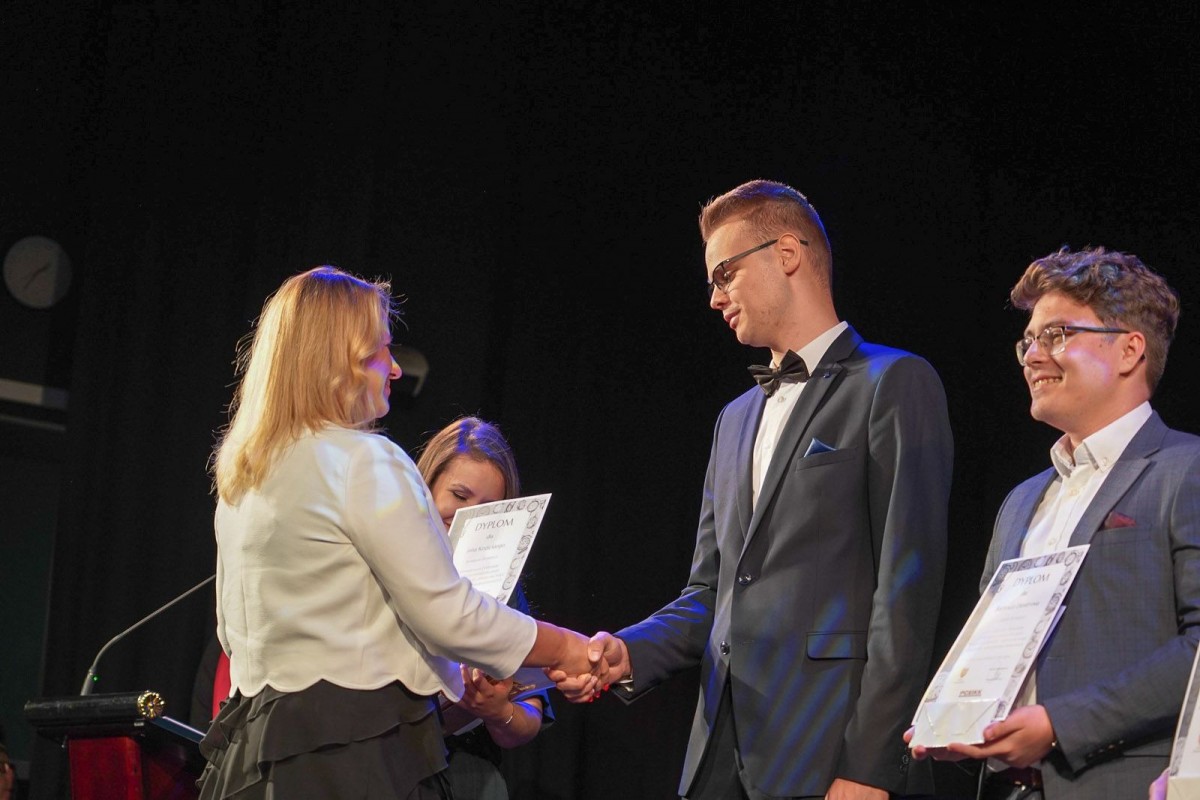 Uroczystość w Teatrze Starym w Bolesławcu