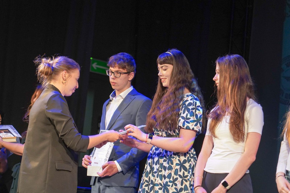 Uroczystość w Teatrze Starym w Bolesławcu