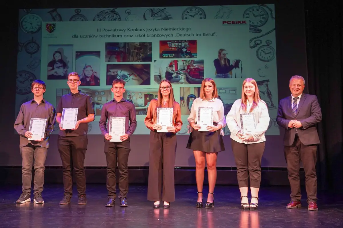 Uroczystość w Teatrze Starym w Bolesławcu