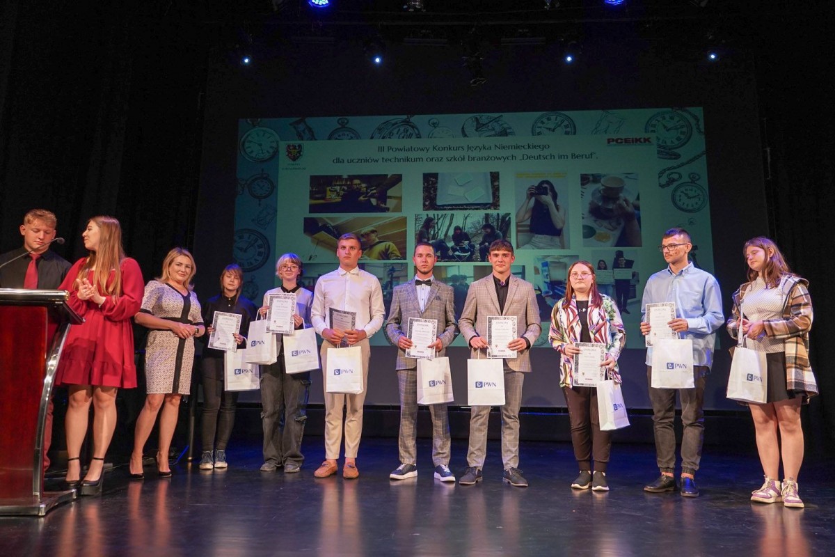 Uroczystość w Teatrze Starym w Bolesławcu