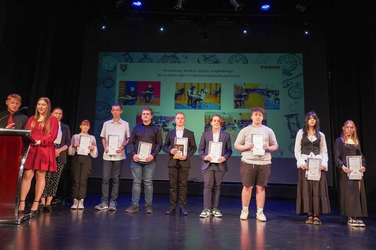 Uroczystość w Teatrze Starym w Bolesławcu