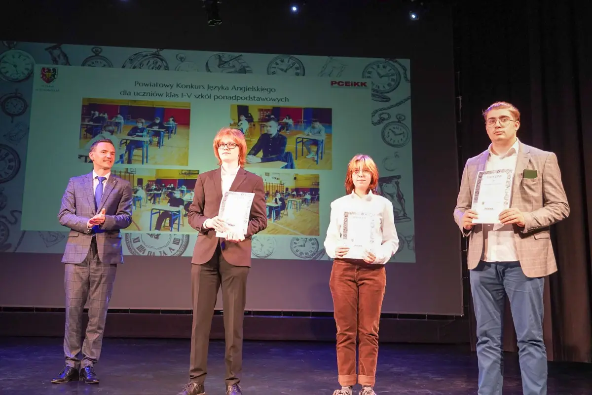 Uroczystość w Teatrze Starym w Bolesławcu
