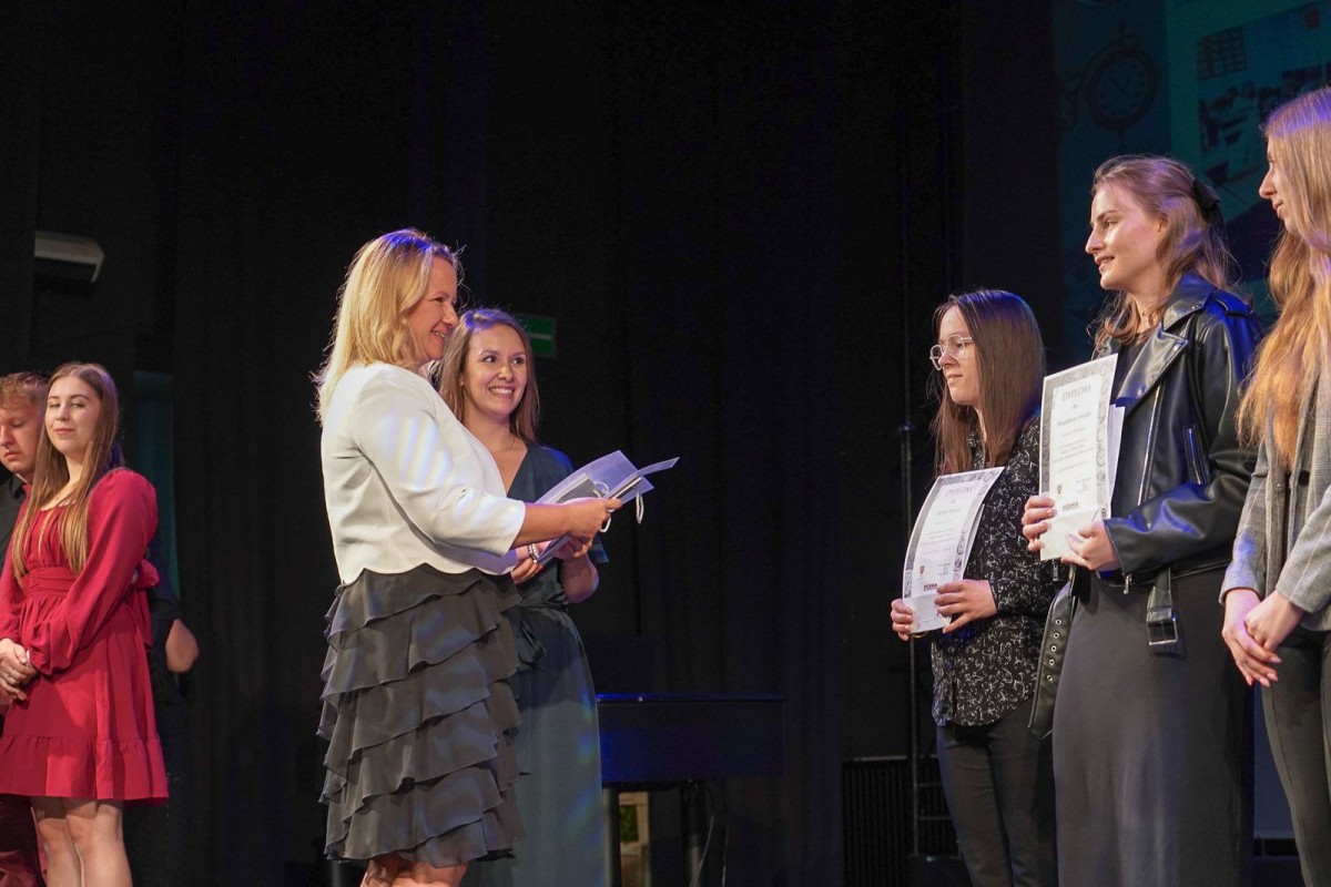 Uroczystość w Teatrze Starym w Bolesławcu