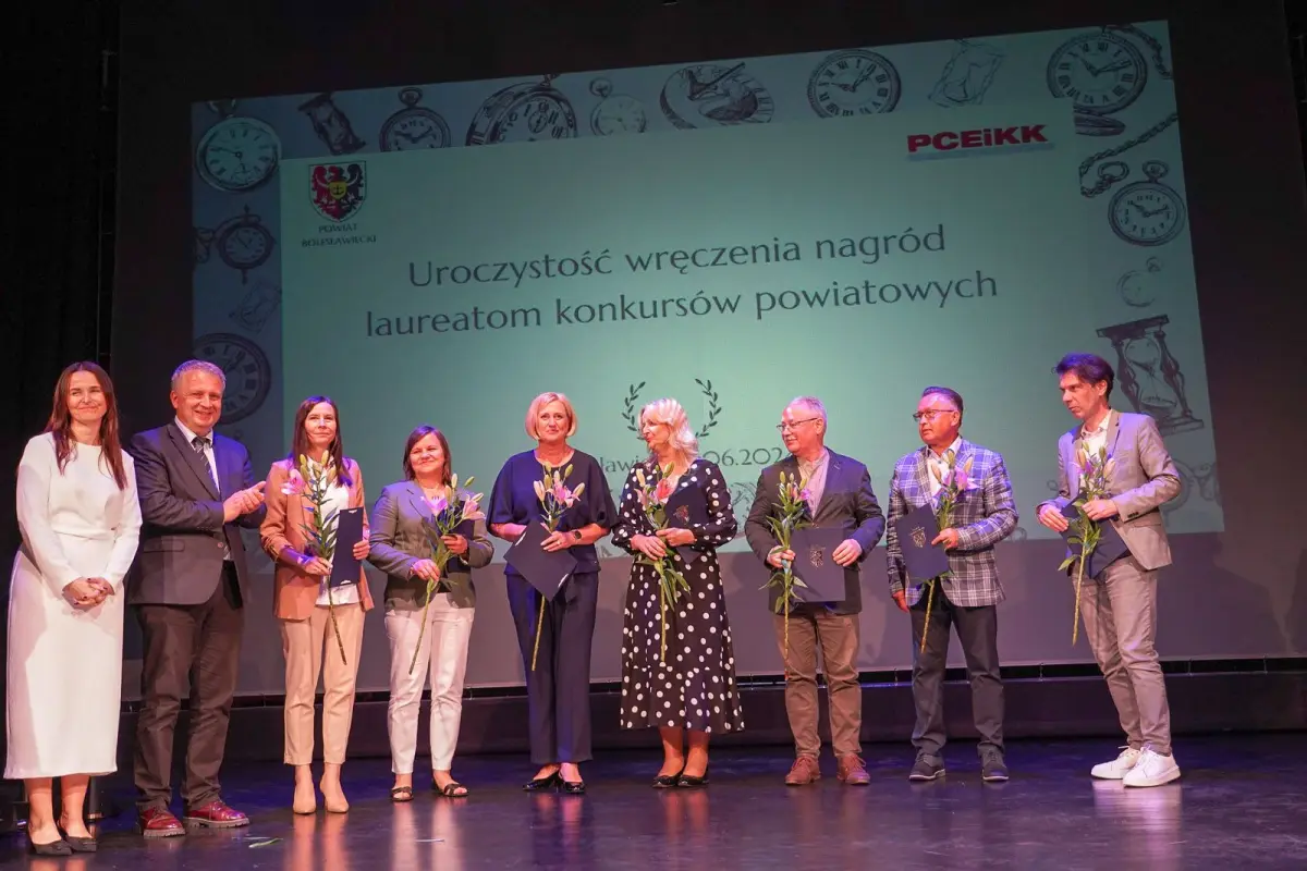 Uroczystość w Teatrze Starym w Bolesławcu