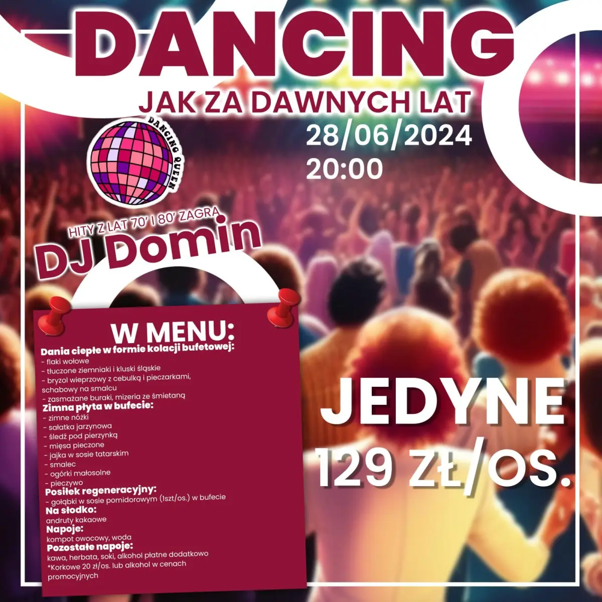 Dancing jak za dawnych lat – powrót do złotych czasów muzyki i tańca