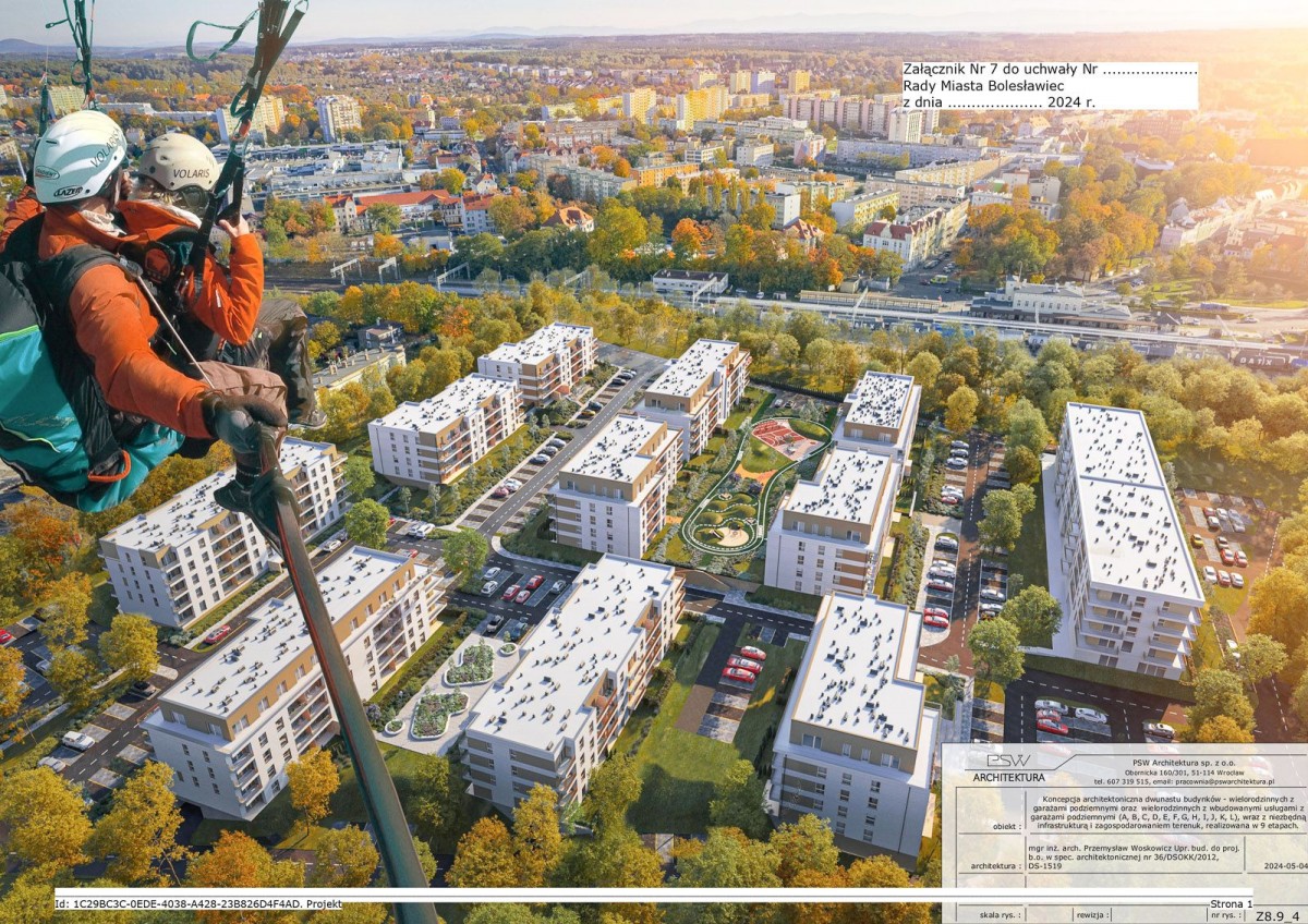 Inwestycja na Kościuszki w Bolesławcu: Mapa i wizualizacje