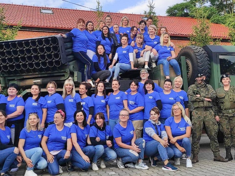 Przedszkolaki w 23 Śląskim Pułku Artylerii w Bolesławcu