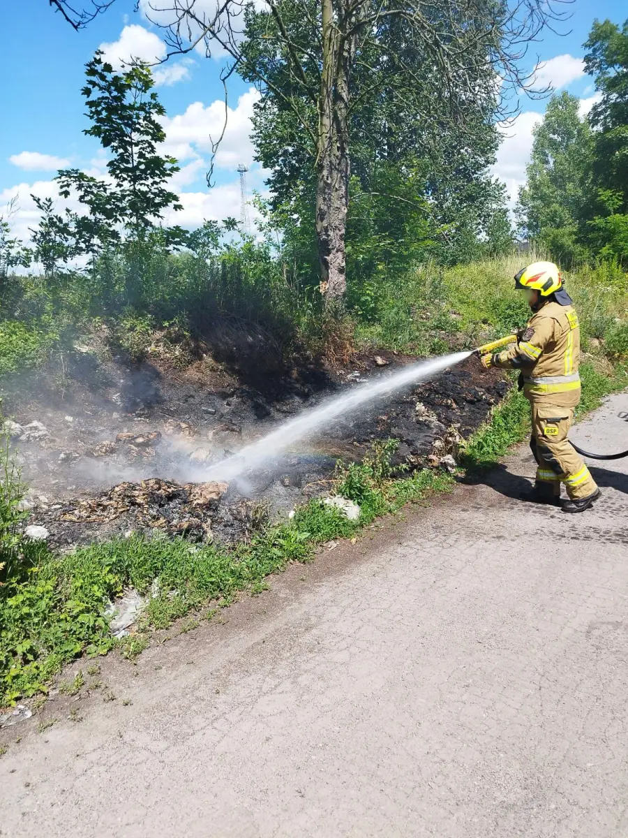 Akcja straży pożarnej