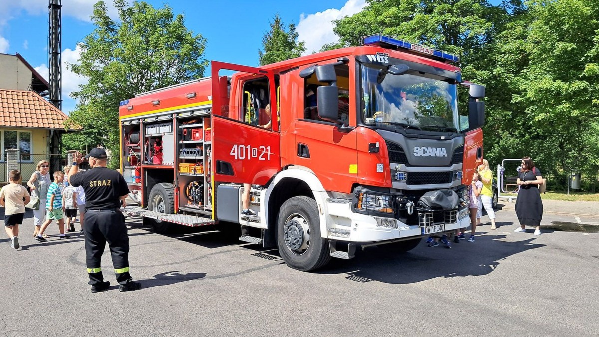 Spotkanie w szkole w Warcie Bolesławieckiej