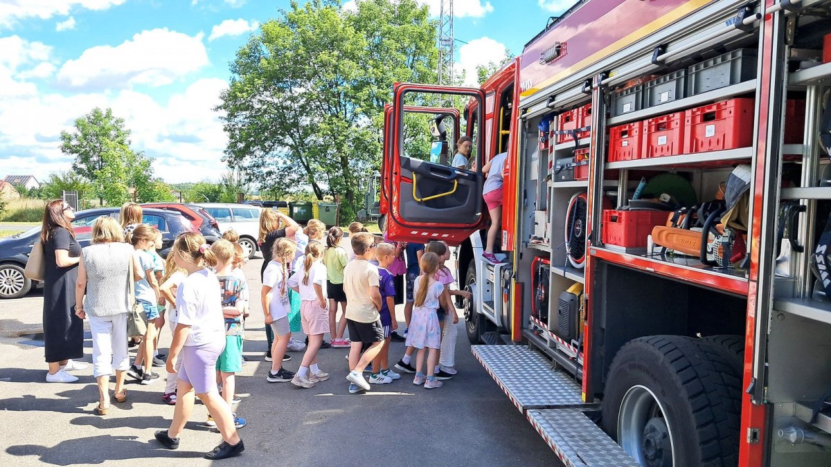 Spotkanie w szkole w Warcie Bolesławieckiej