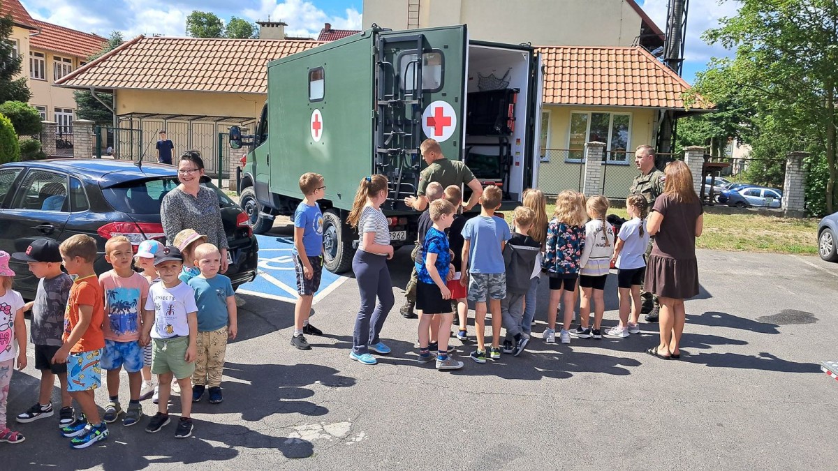 Spotkanie w szkole w Warcie Bolesławieckiej