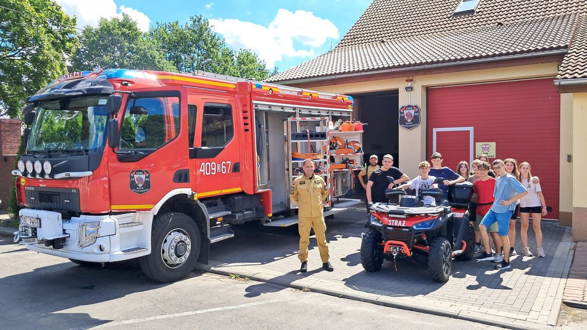 Spotkanie w szkole w Warcie Bolesławieckiej