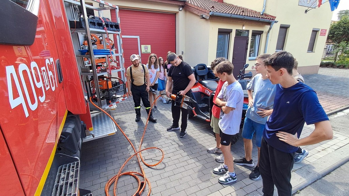 Spotkanie w szkole w Warcie Bolesławieckiej