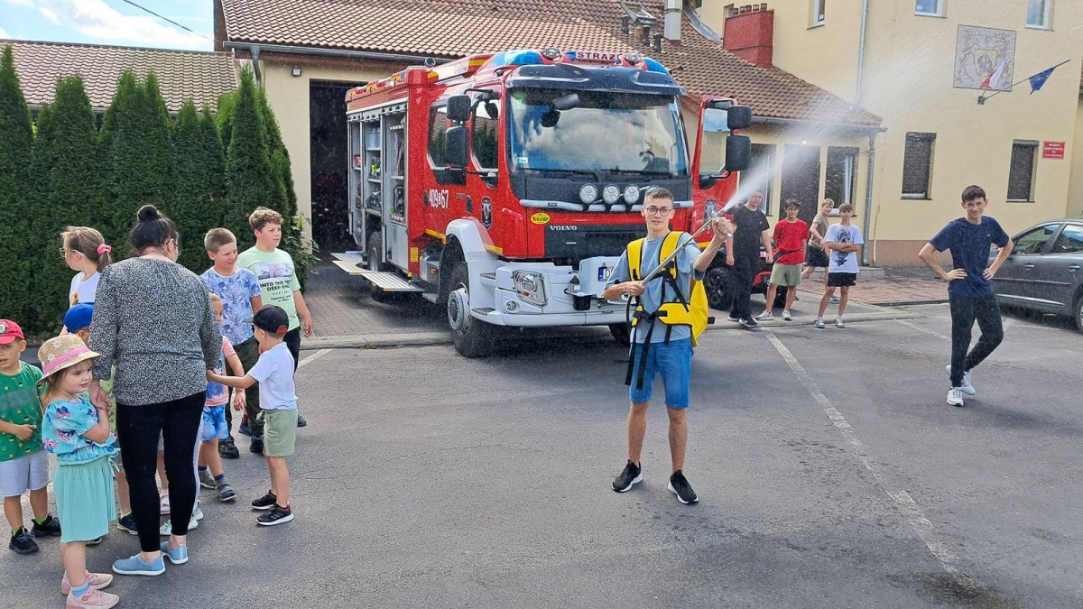 Spotkanie w szkole w Warcie Bolesławieckiej