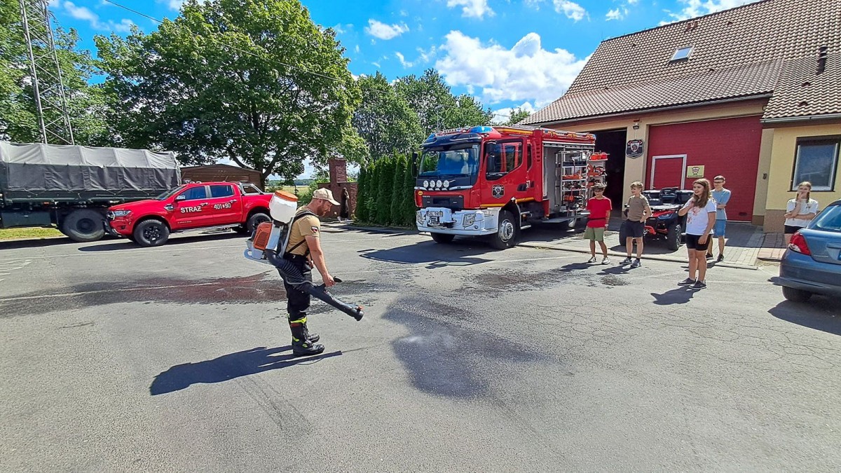 Spotkanie w szkole w Warcie Bolesławieckiej