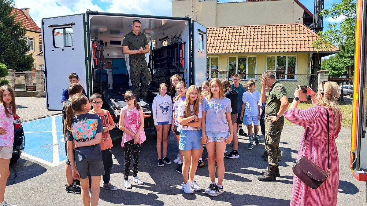 Spotkanie w szkole w Warcie Bolesławieckiej