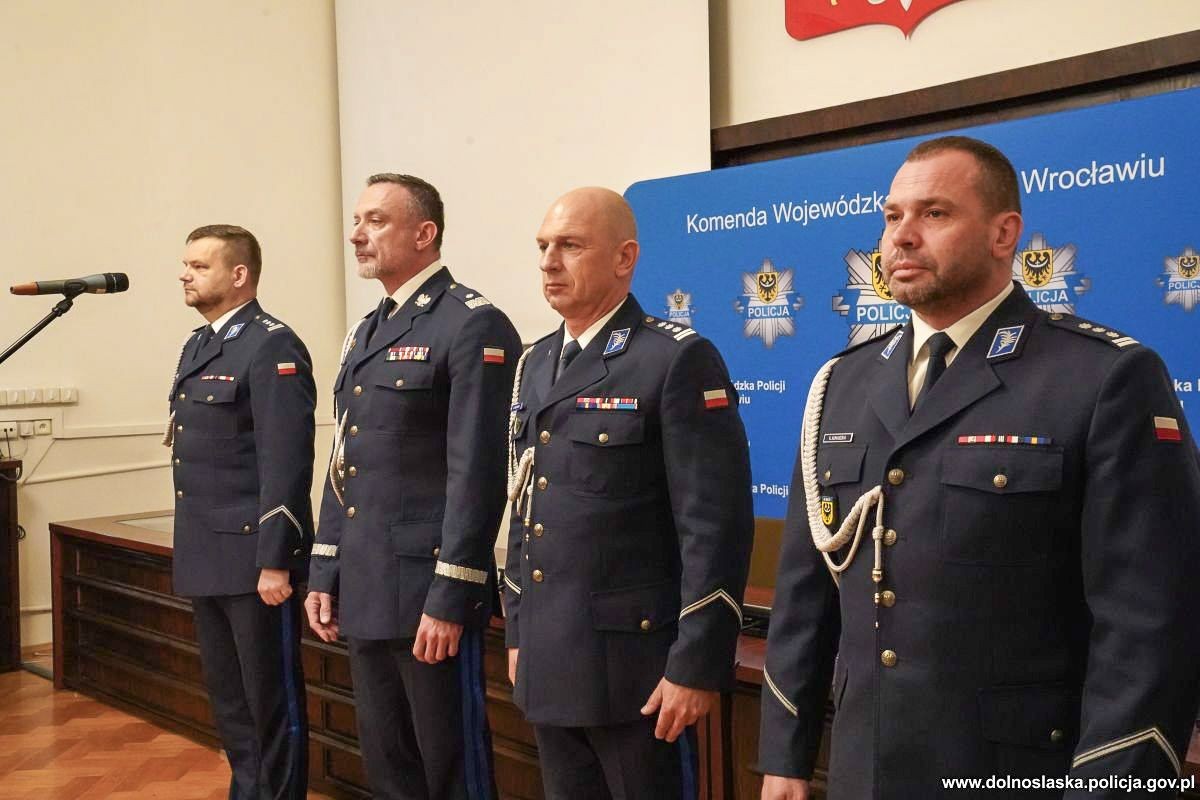 Policyjna uroczystość