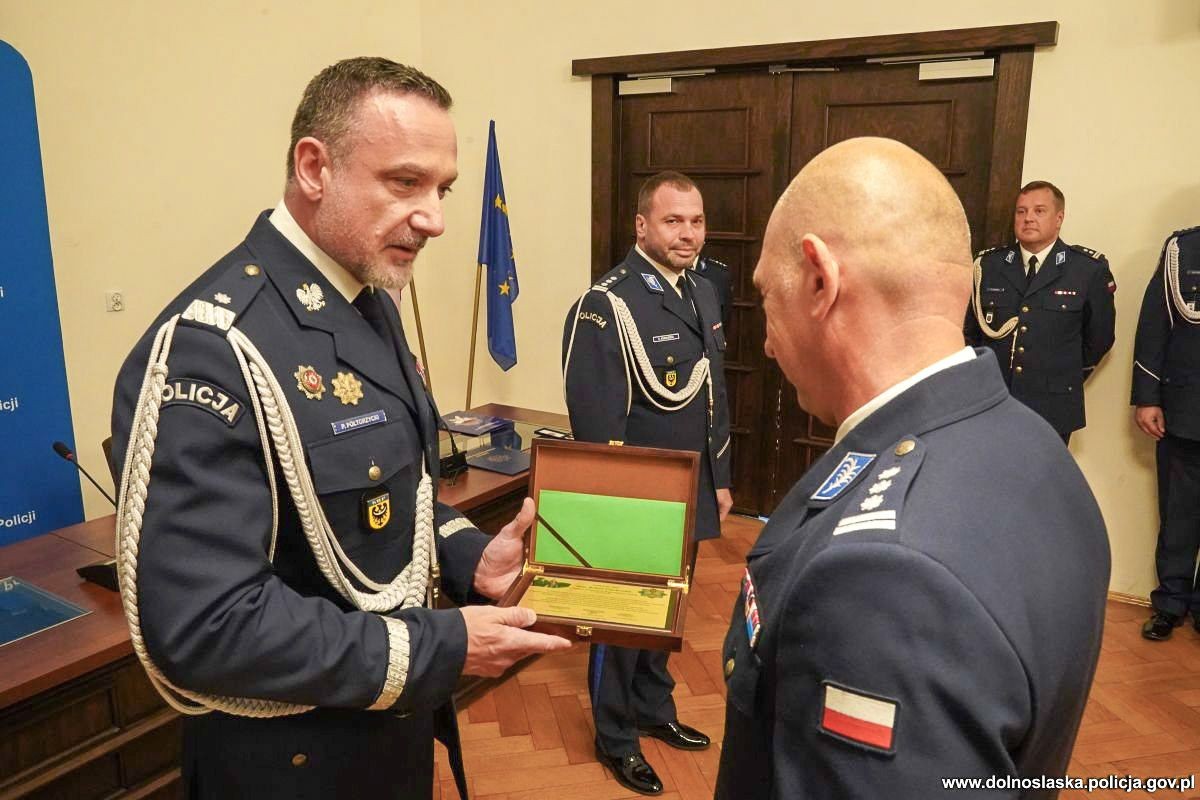 Policyjna uroczystość