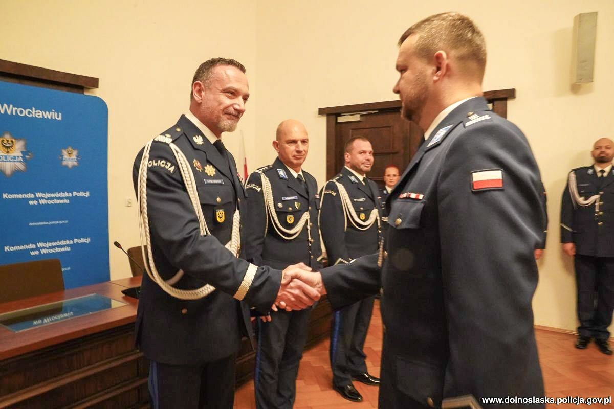 Policyjna uroczystość