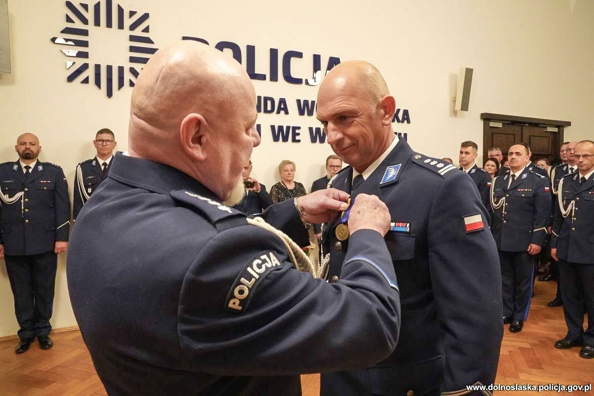 Policyjna uroczystość