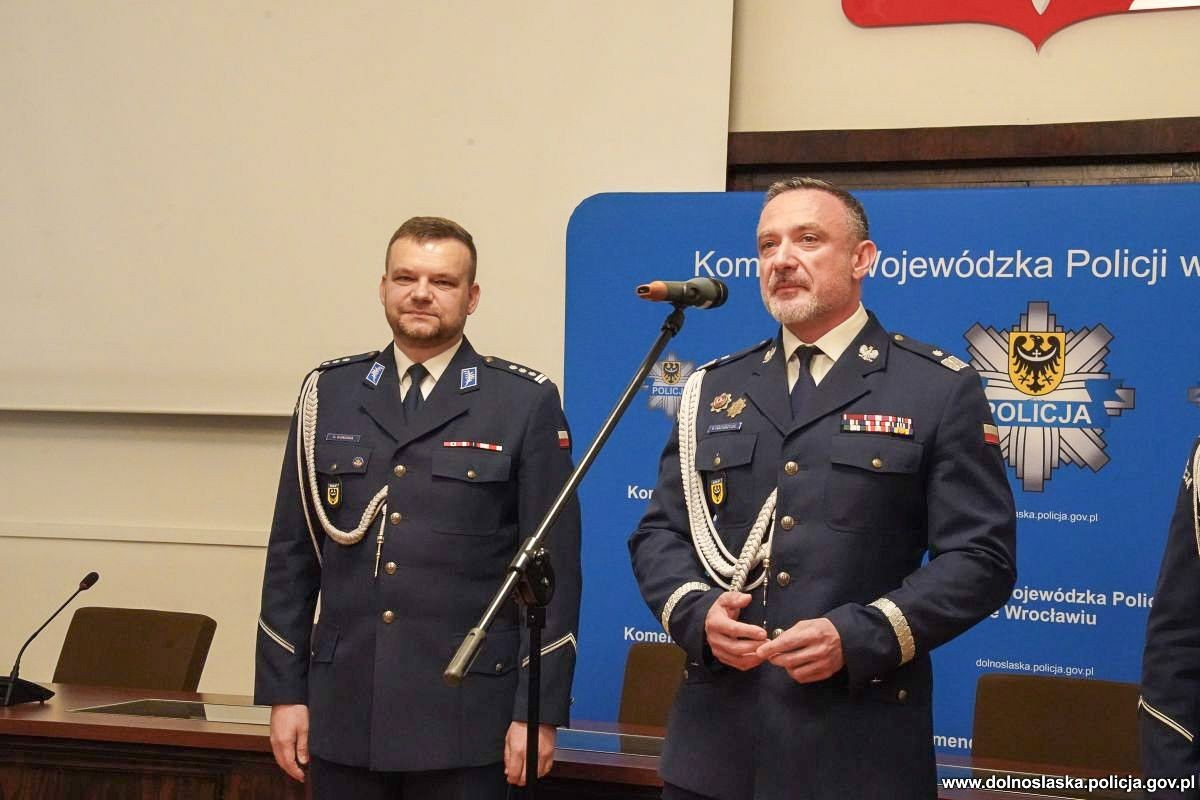 Policyjna uroczystość