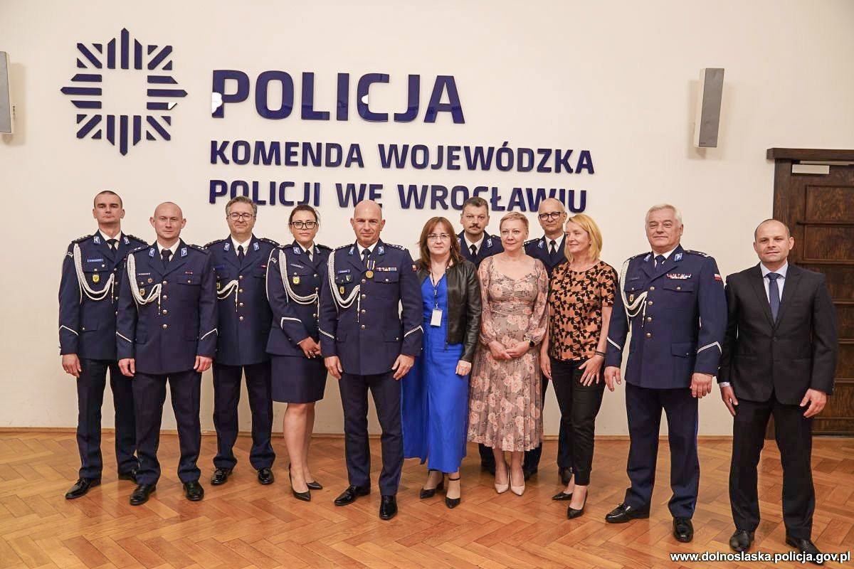 Policyjna uroczystość