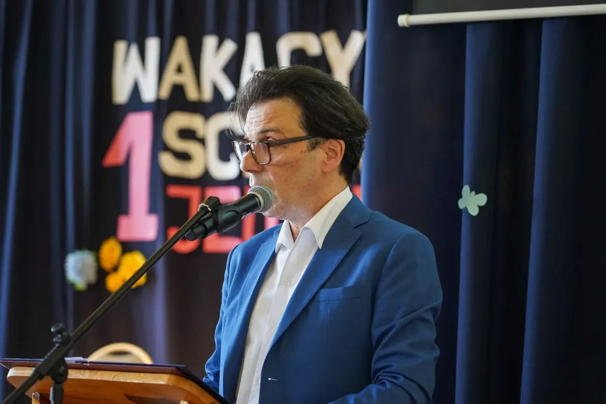 Uroczystość w I Liceum Ogólnokształcącym w Bolesławcu