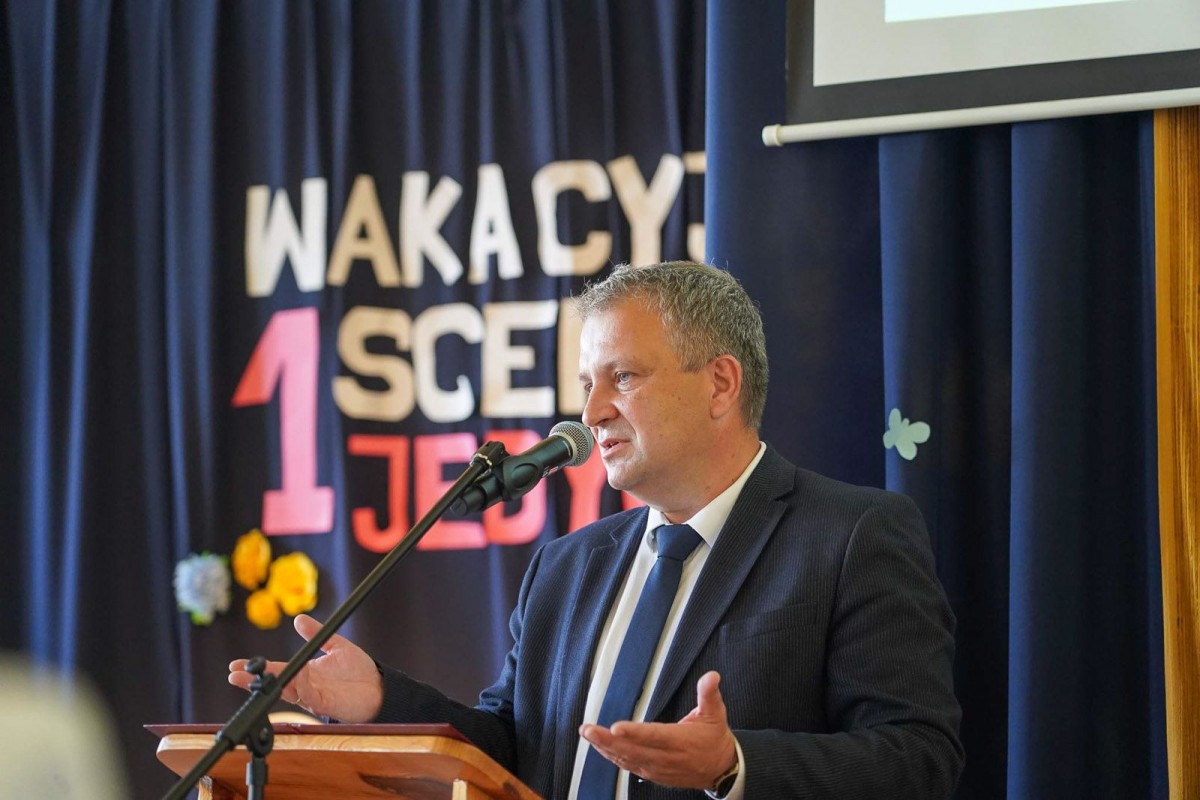 Uroczystość w I Liceum Ogólnokształcącym w Bolesławcu