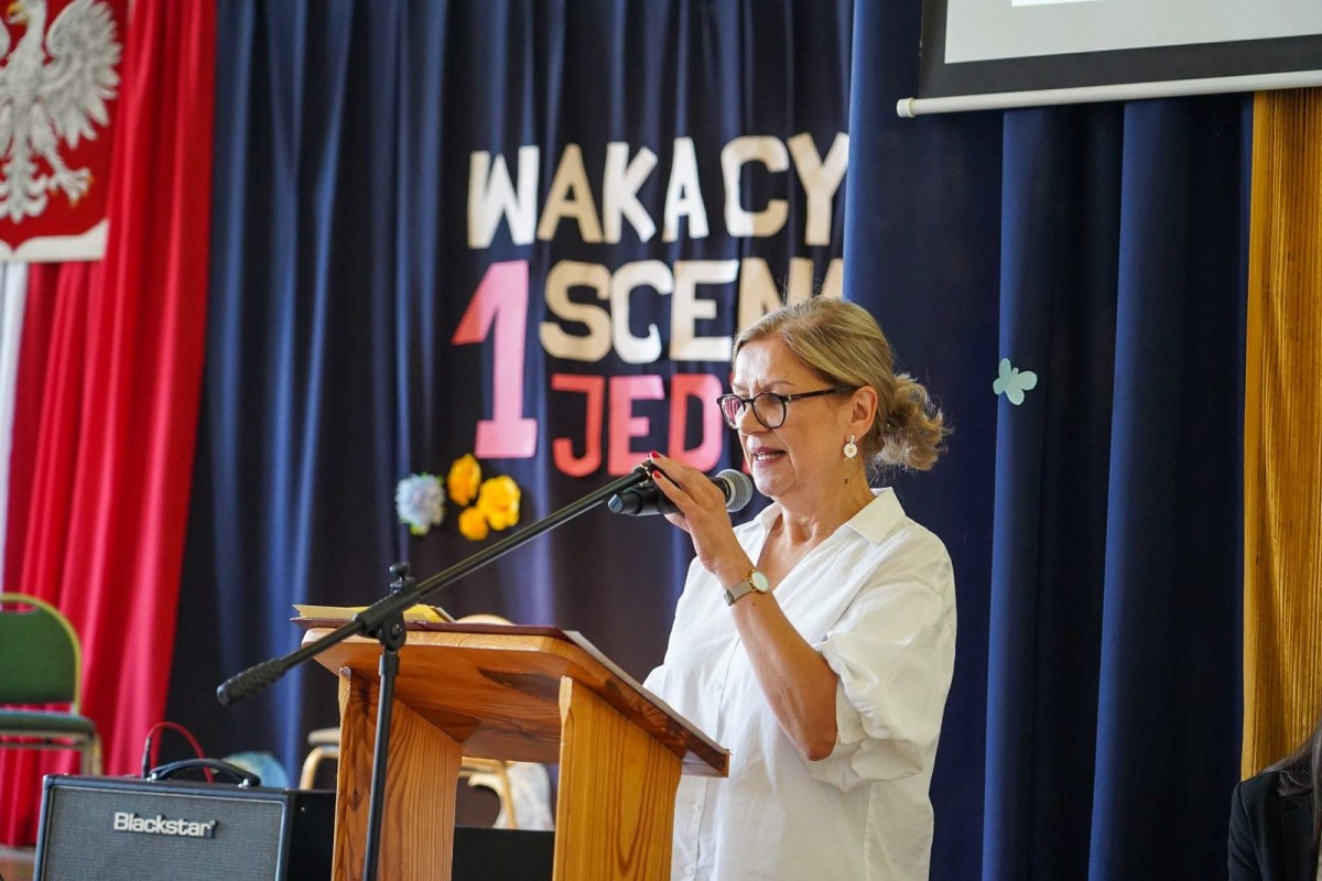 Uroczystość w I Liceum Ogólnokształcącym w Bolesławcu