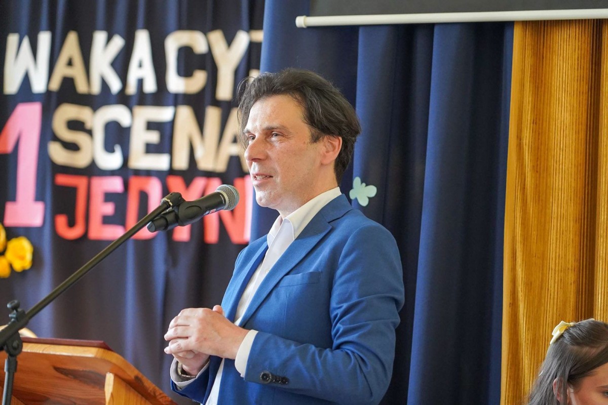 Uroczystość w I Liceum Ogólnokształcącym w Bolesławcu