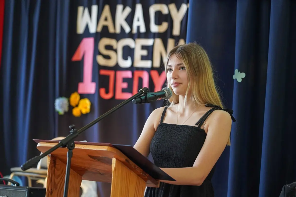 Uroczystość w I Liceum Ogólnokształcącym w Bolesławcu