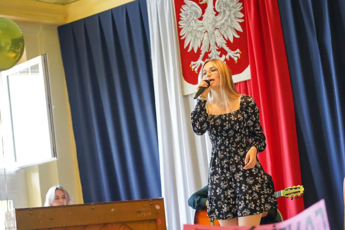 Uroczystość w I Liceum Ogólnokształcącym w Bolesławcu