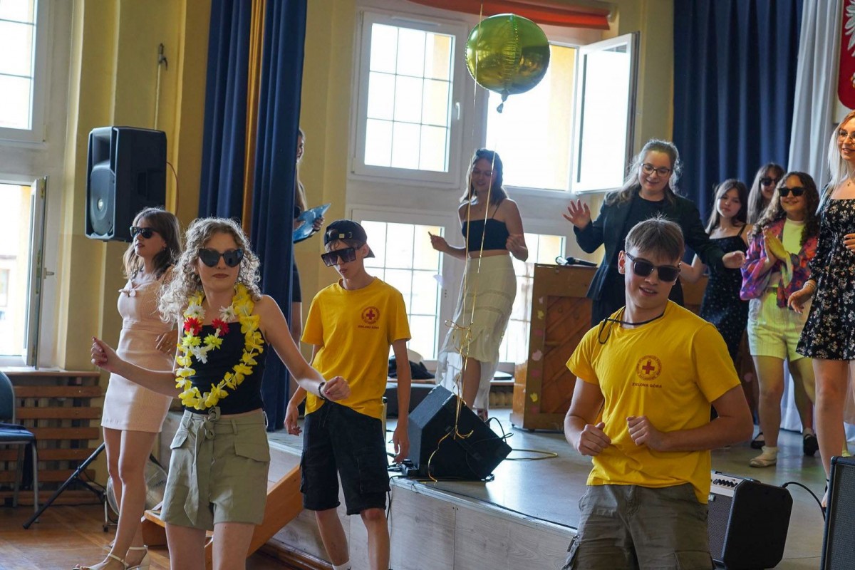 Uroczystość w I Liceum Ogólnokształcącym w Bolesławcu