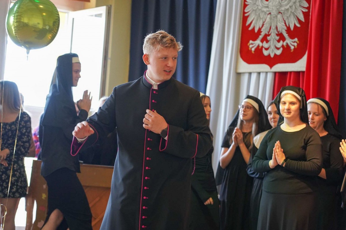 Uroczystość w I Liceum Ogólnokształcącym w Bolesławcu