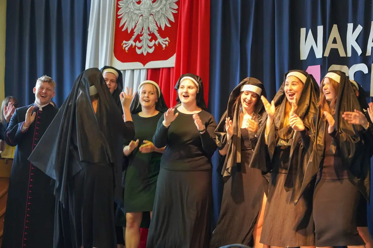 Uroczystość w I Liceum Ogólnokształcącym w Bolesławcu
