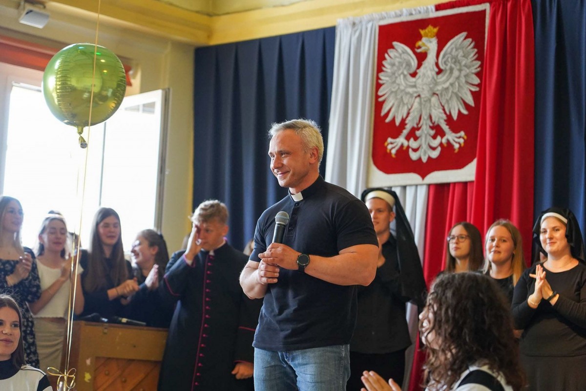 Uroczystość w I Liceum Ogólnokształcącym w Bolesławcu