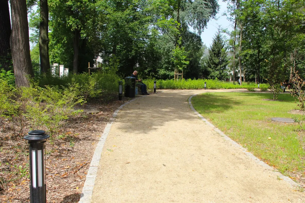 Nowy park przy ulicy Zgorzeleckiej w Bolesławcu