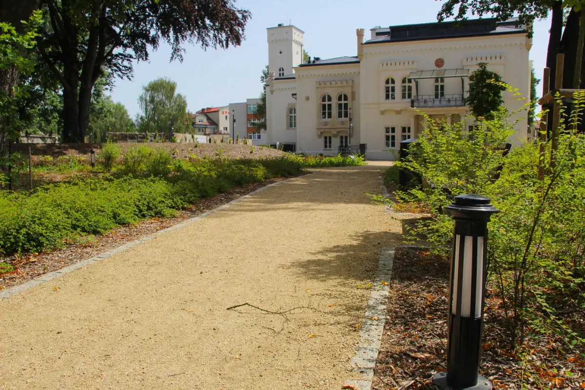 Nowy park przy ulicy Zgorzeleckiej w Bolesławcu