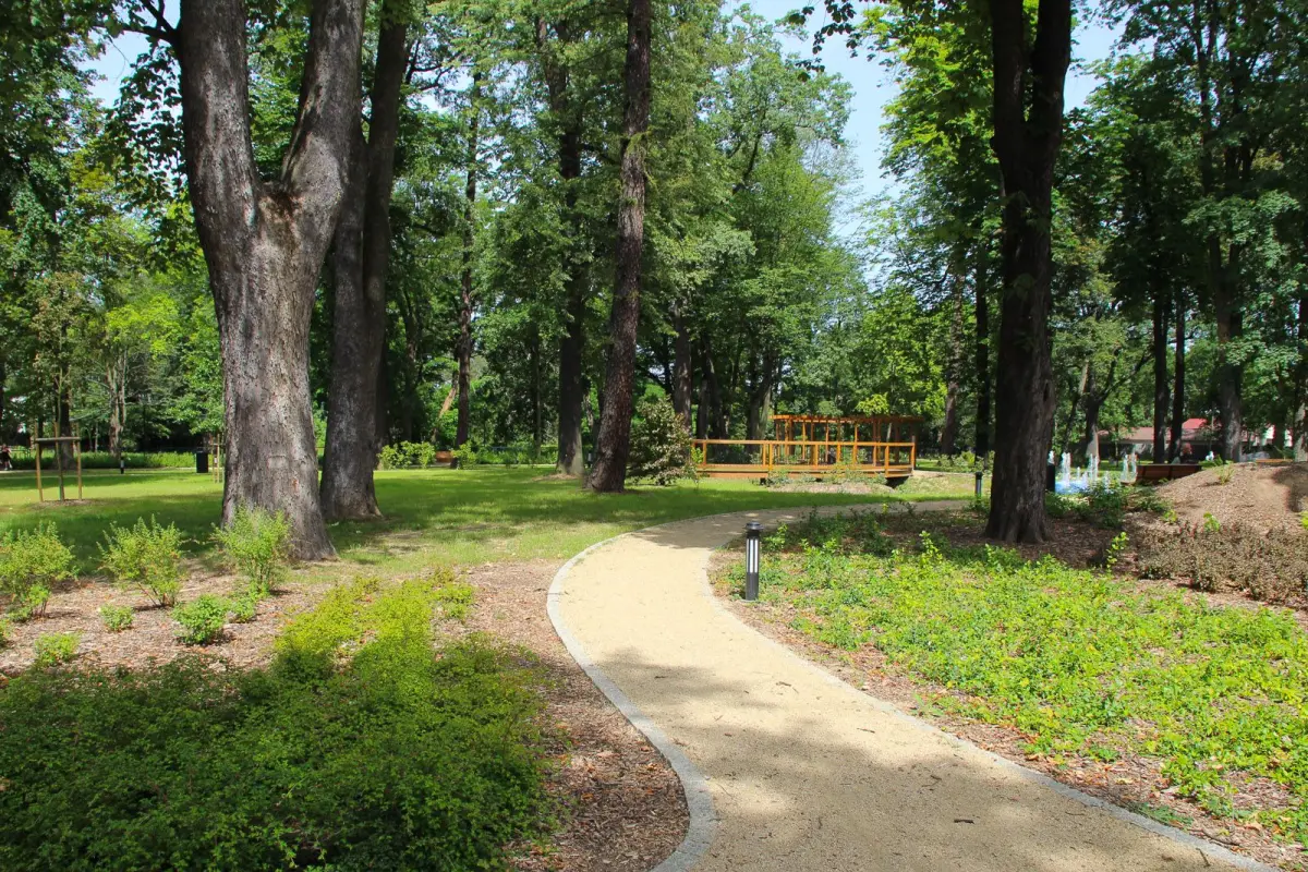 Nowy park przy ulicy Zgorzeleckiej w Bolesławcu