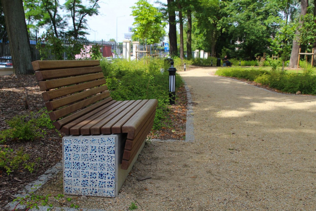 Nowy park przy ulicy Zgorzeleckiej w Bolesławcu