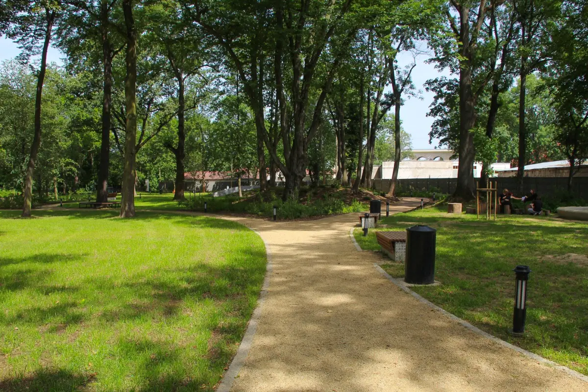 Nowy park przy ulicy Zgorzeleckiej w Bolesławcu