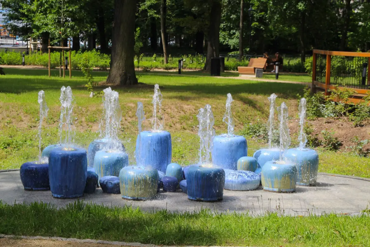 Nowy park przy ulicy Zgorzeleckiej w Bolesławcu