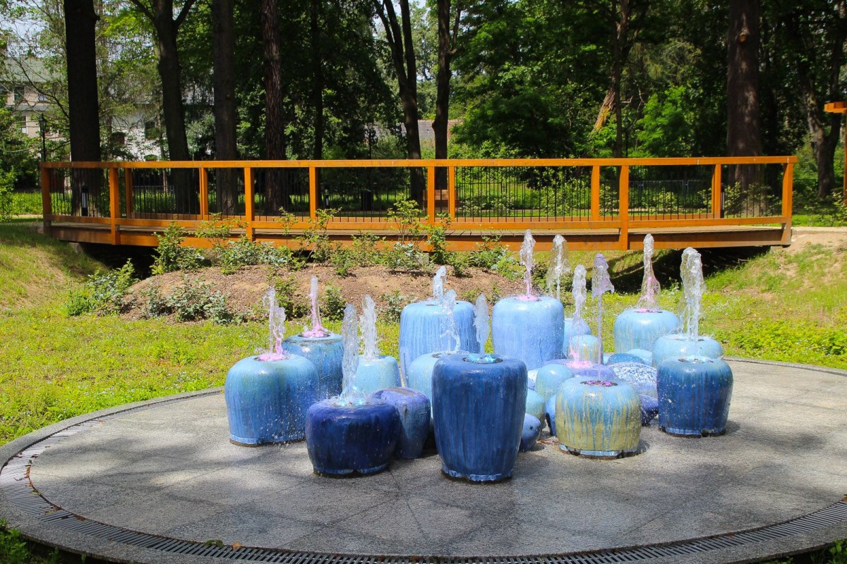 Nowy park przy ulicy Zgorzeleckiej w Bolesławcu