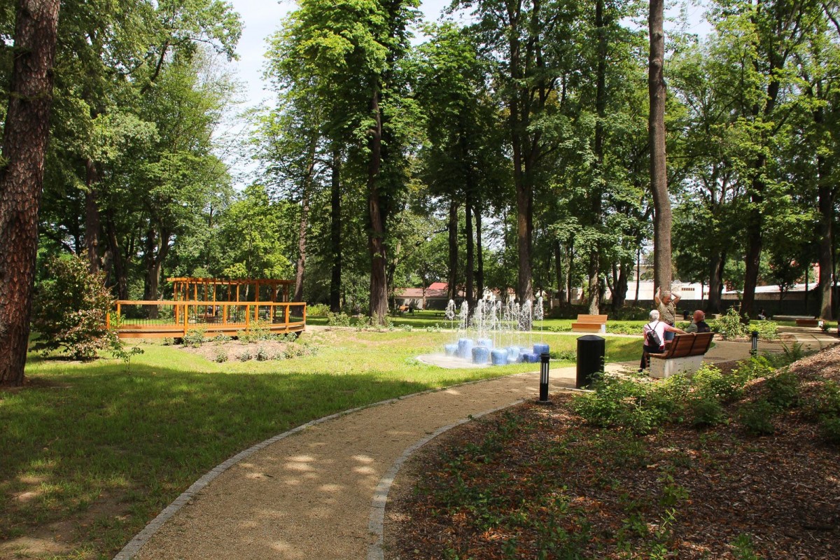 Nowy park przy ulicy Zgorzeleckiej w Bolesławcu