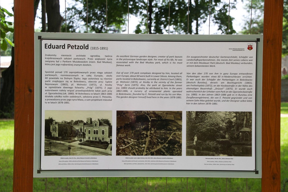 Nowy park przy ulicy Zgorzeleckiej w Bolesławcu