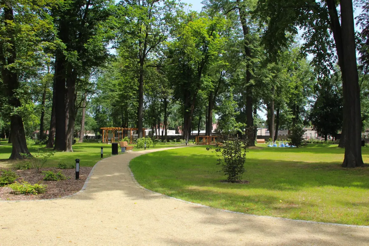 Nowy park przy ulicy Zgorzeleckiej w Bolesławcu