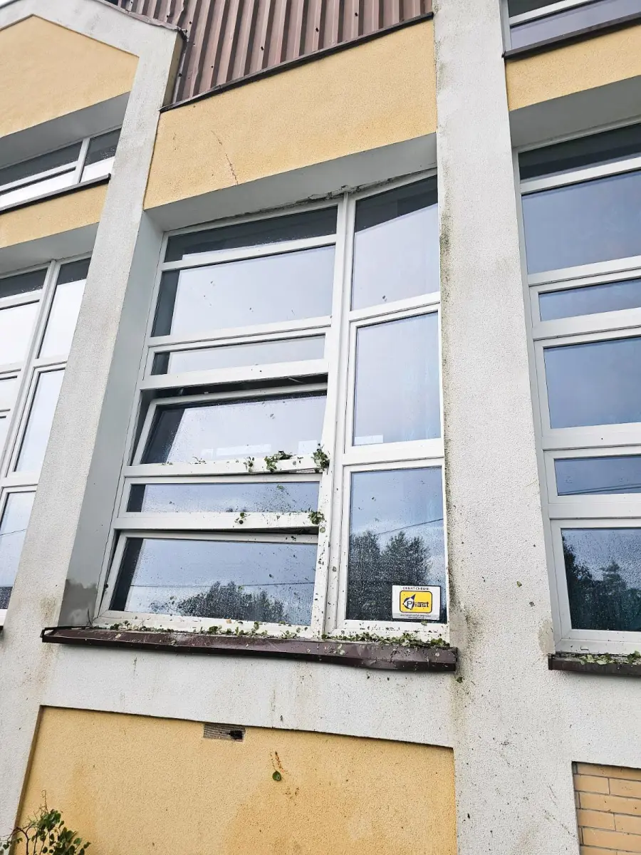 Akcja straży pożarnej w miejscowości Dąbrowa Bolesławiecka